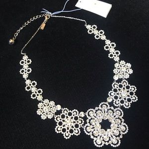 Kate Spade Crystal lace necklace